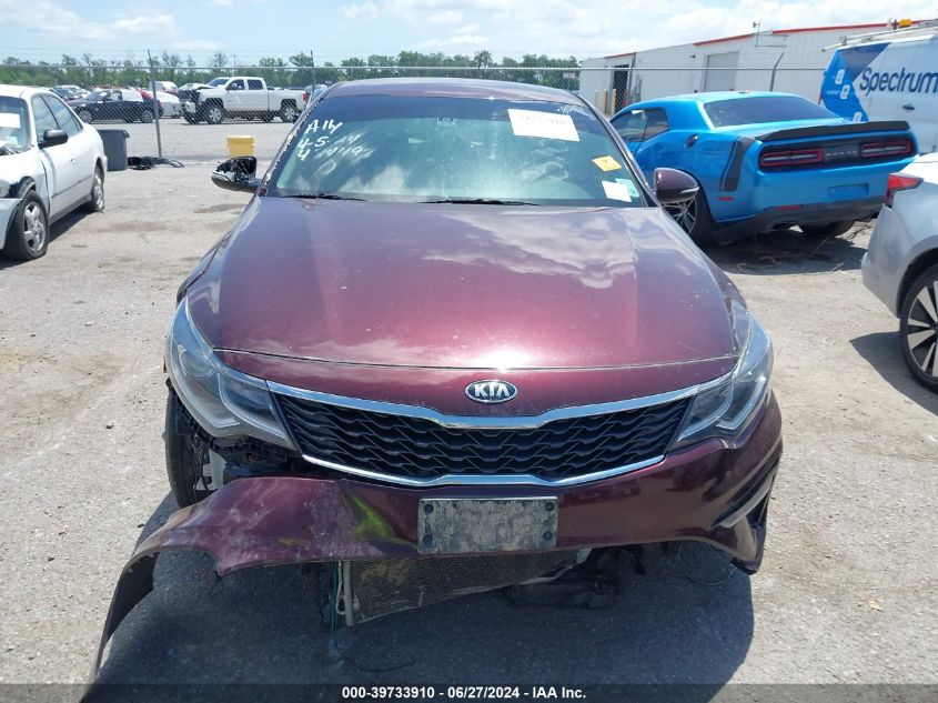 2020 Kia Optima Lx VIN: 5XXGT4L39LG424492 Lot: 39733910
