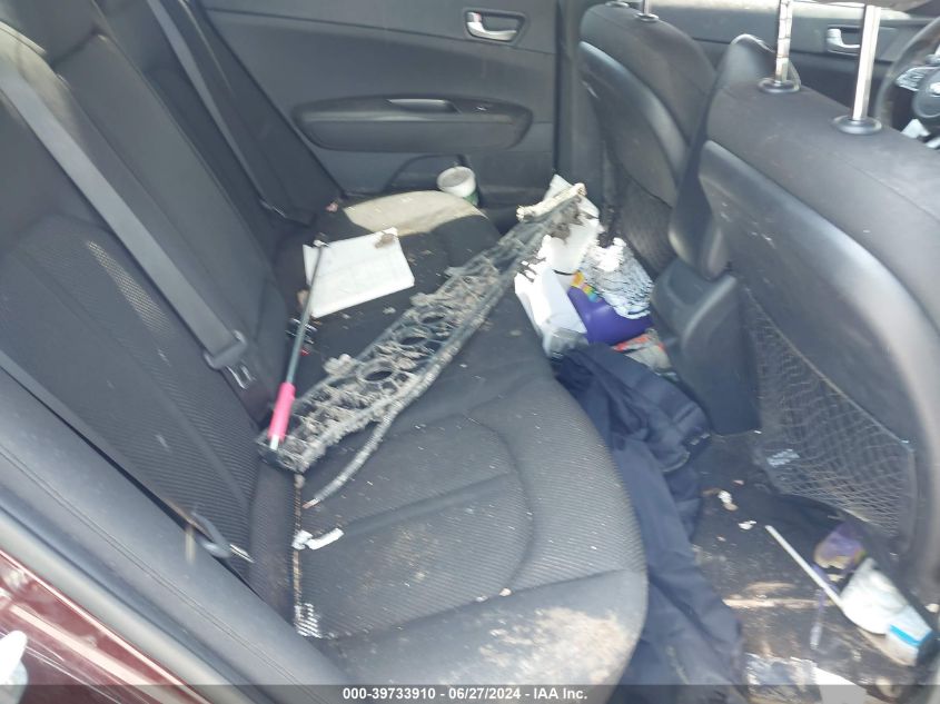 2020 Kia Optima Lx VIN: 5XXGT4L39LG424492 Lot: 39733910