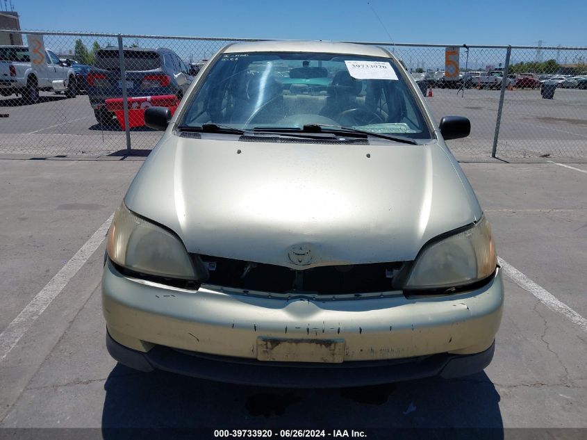 2000 Toyota Echo VIN: JTDBT1236Y0018396 Lot: 39733920