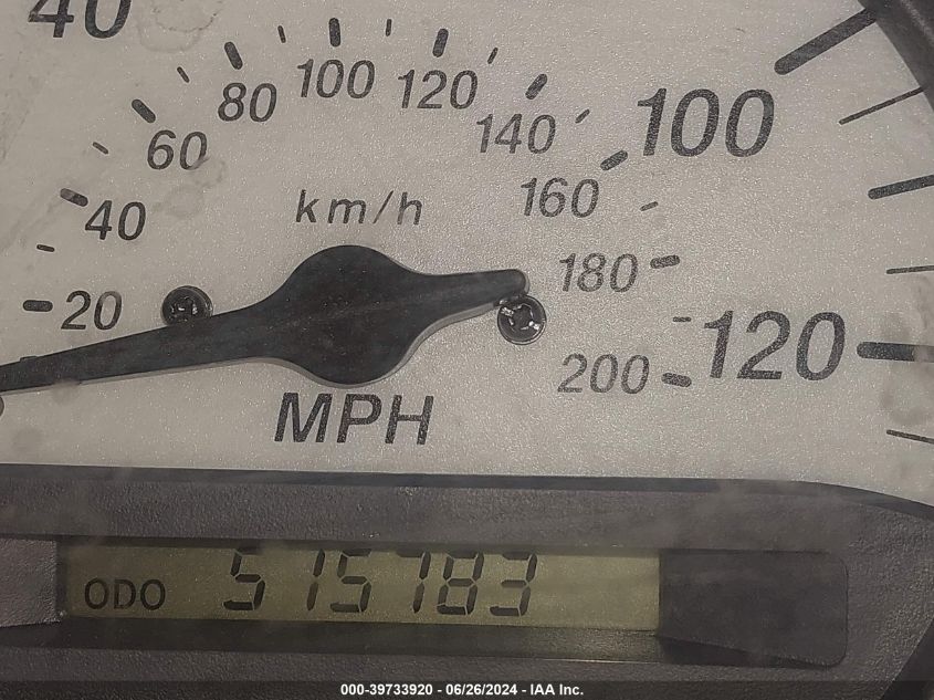 2000 Toyota Echo VIN: JTDBT1236Y0018396 Lot: 39733920