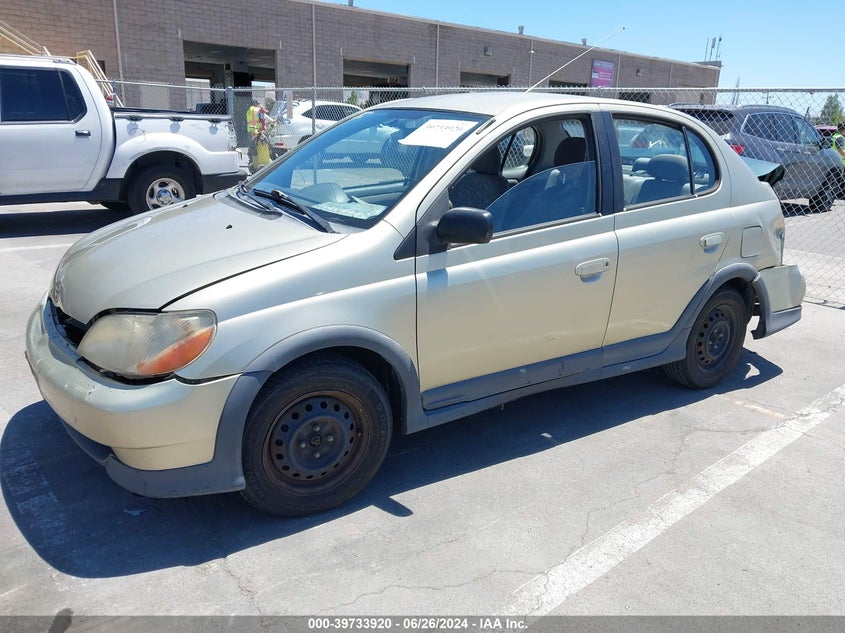 2000 Toyota Echo VIN: JTDBT1236Y0018396 Lot: 39733920