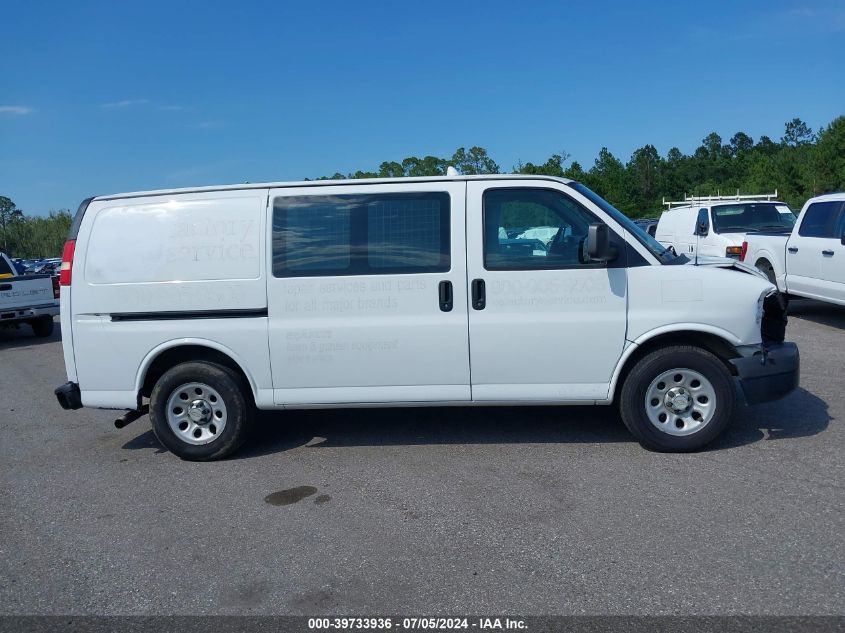 2014 Chevrolet Express 1500 Work Van VIN: 1GCSGAFX8E1156464 Lot: 39733936