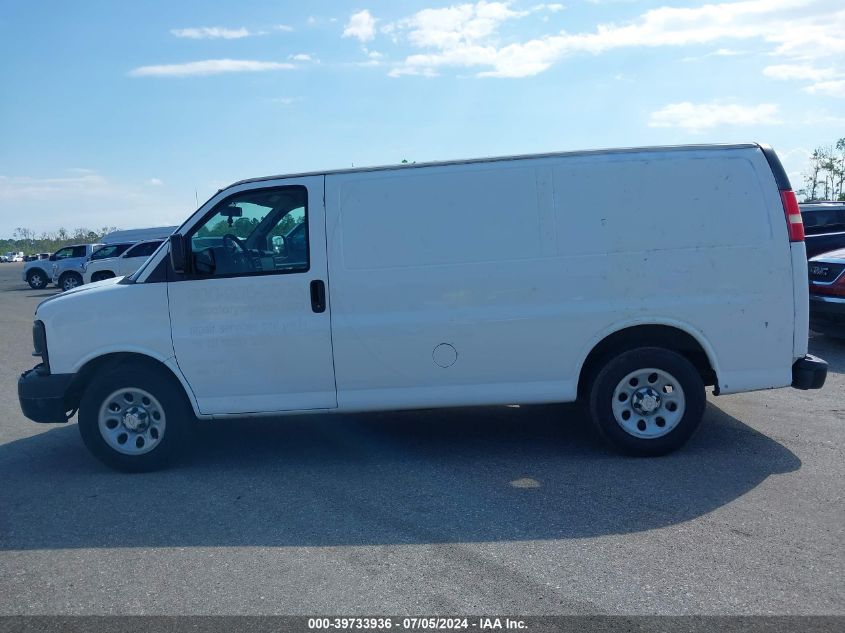 2014 Chevrolet Express 1500 Work Van VIN: 1GCSGAFX8E1156464 Lot: 39733936