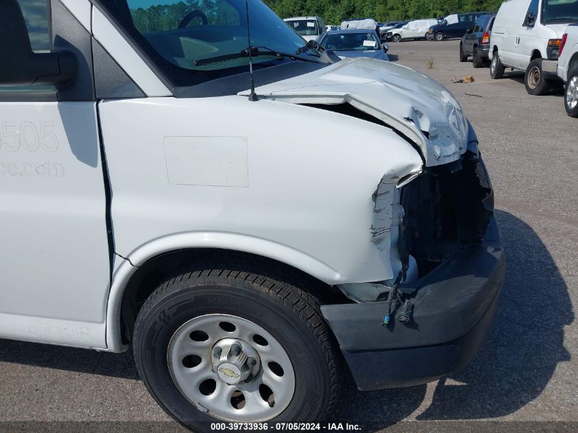 2014 Chevrolet Express 1500 Work Van VIN: 1GCSGAFX8E1156464 Lot: 39733936