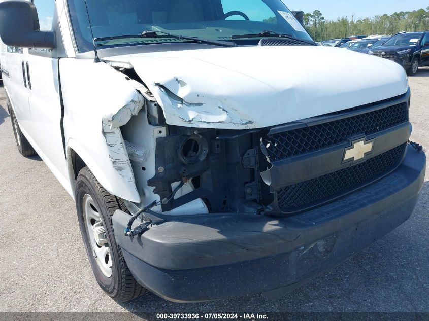 2014 Chevrolet Express 1500 Work Van VIN: 1GCSGAFX8E1156464 Lot: 39733936