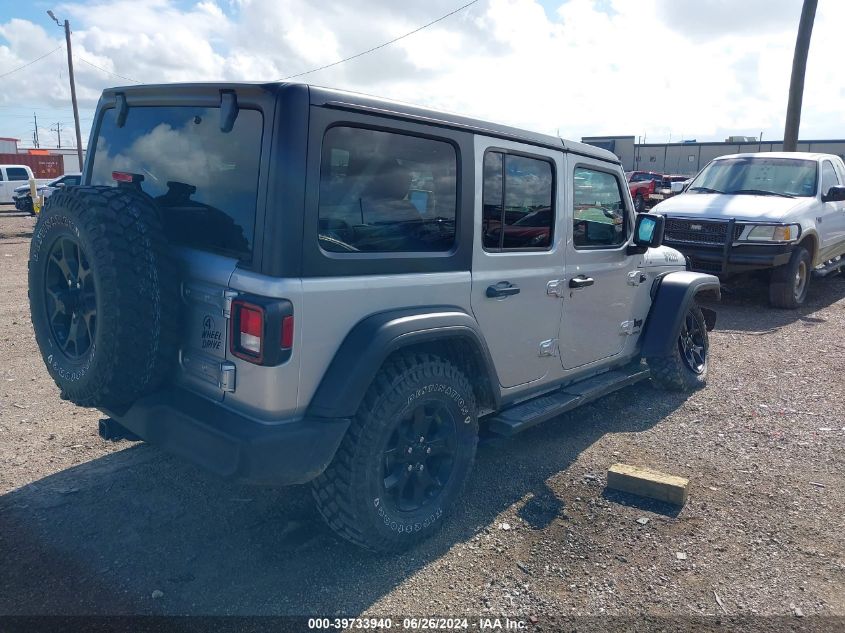 2022 Jeep Wrangler Unlimited Sport VIN: 1C4HJXDN3NW194669 Lot: 39733940