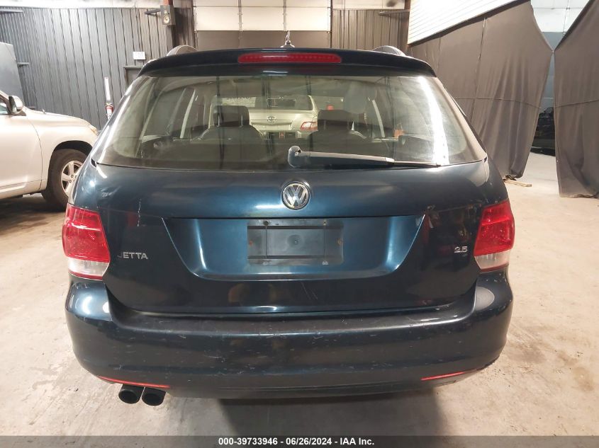 2009 Volkswagen Jetta 2.5L Se VIN: 3VWTM71K89M261622 Lot: 39733946