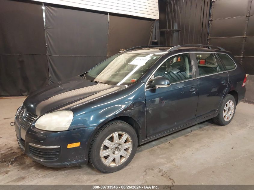 2009 Volkswagen Jetta 2.5L Se VIN: 3VWTM71K89M261622 Lot: 39733946