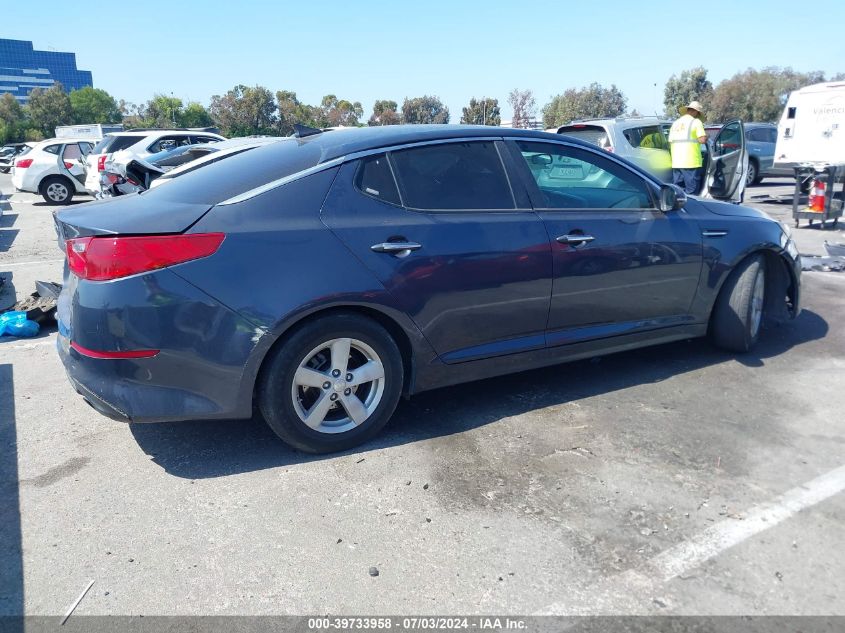 2015 Kia Optima Lx VIN: KNAGM4A70F5599397 Lot: 39733958