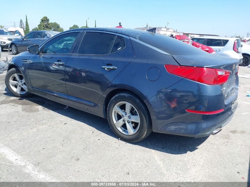 2015 Kia Optima Lx VIN: KNAGM4A70F5599397 Lot: 39733958