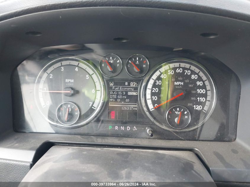 2011 Ram Ram 1500 VIN: 1D7RB1GT9BS615344 Lot: 39733964