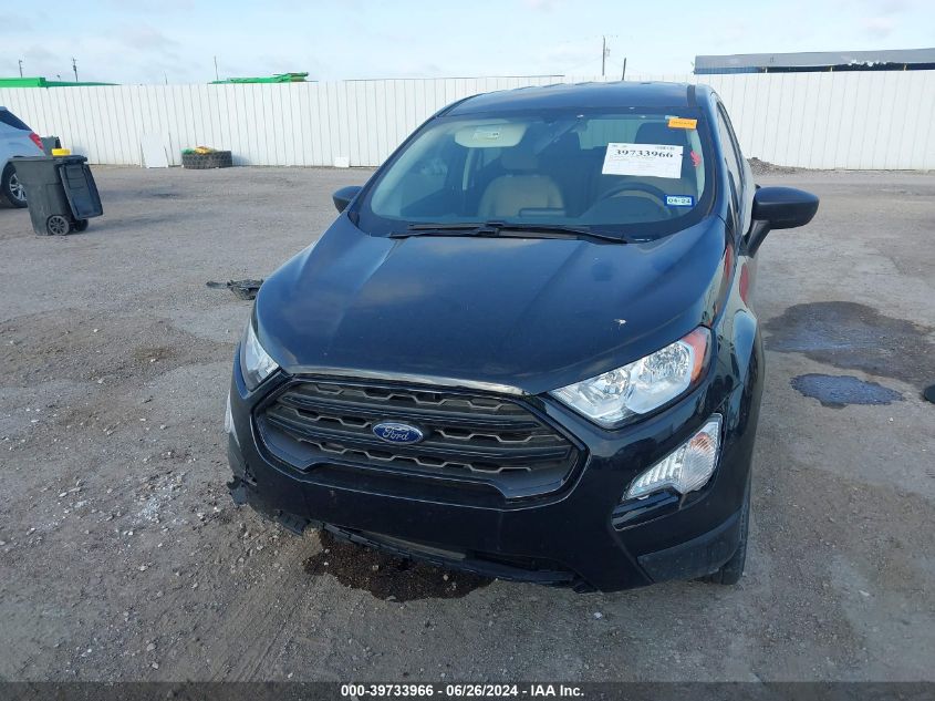 2021 Ford Ecosport S VIN: MAJ3S2FE2MC448403 Lot: 39733966