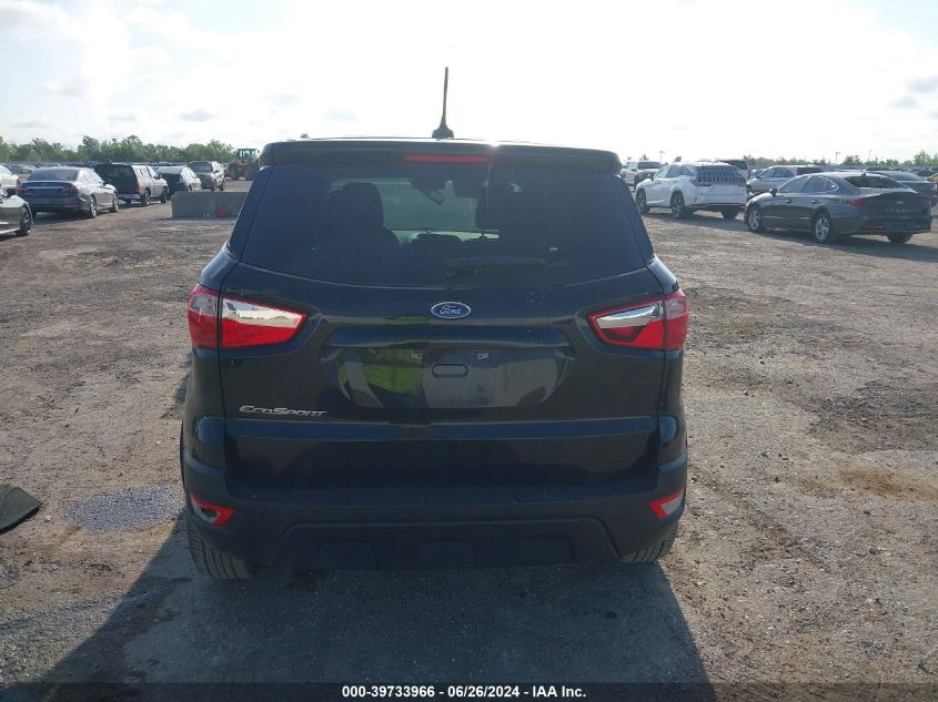 2021 Ford Ecosport S VIN: MAJ3S2FE2MC448403 Lot: 39733966