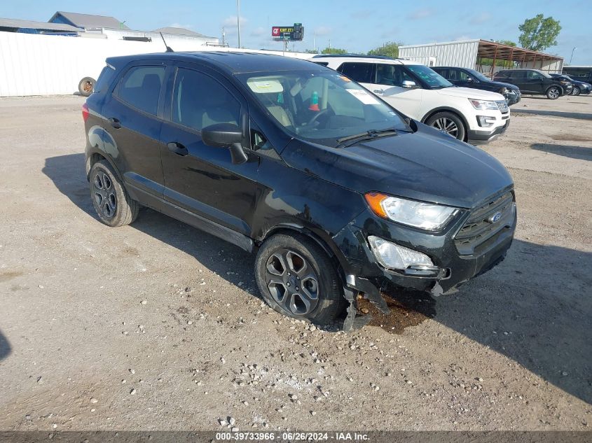 2021 Ford Ecosport S VIN: MAJ3S2FE2MC448403 Lot: 39733966