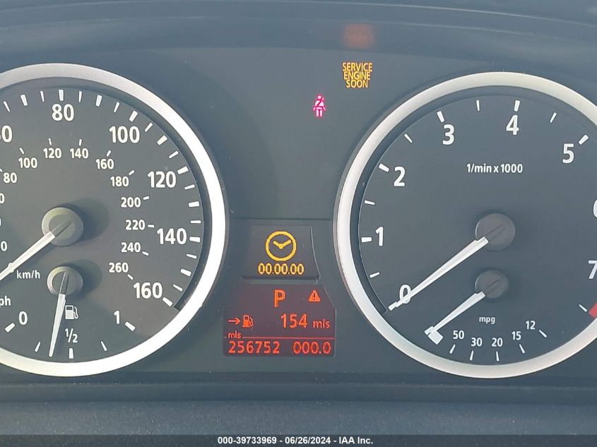 2007 BMW 530I I VIN: WBANE73587CM51528 Lot: 39733969