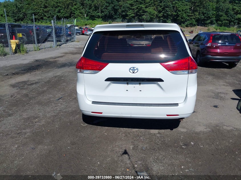 2014 Toyota Sienna L V6 7 Passenger VIN: 5TDZK3DC5ES490527 Lot: 39733980