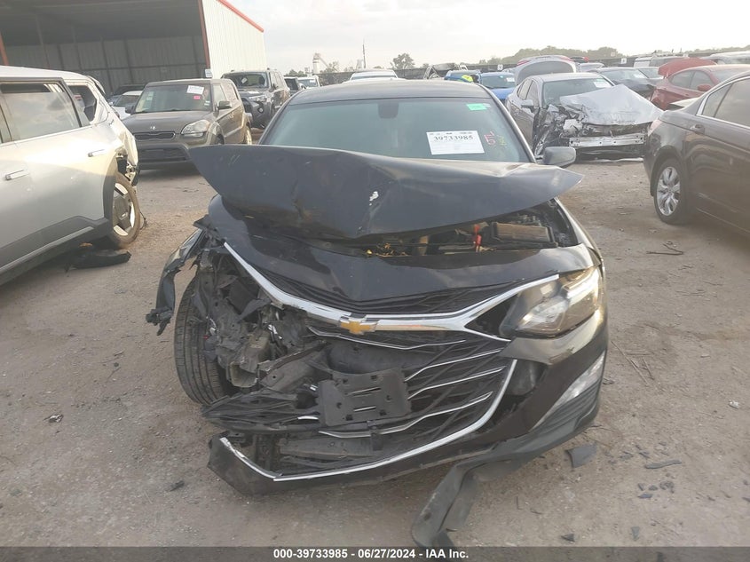 2020 Chevrolet Malibu Fwd Lt VIN: 1G1ZD5STXLF037616 Lot: 39733985