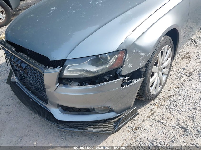 2009 Audi A4 Premium Plus VIN: WAUSF78K39A086446 Lot: 39734000