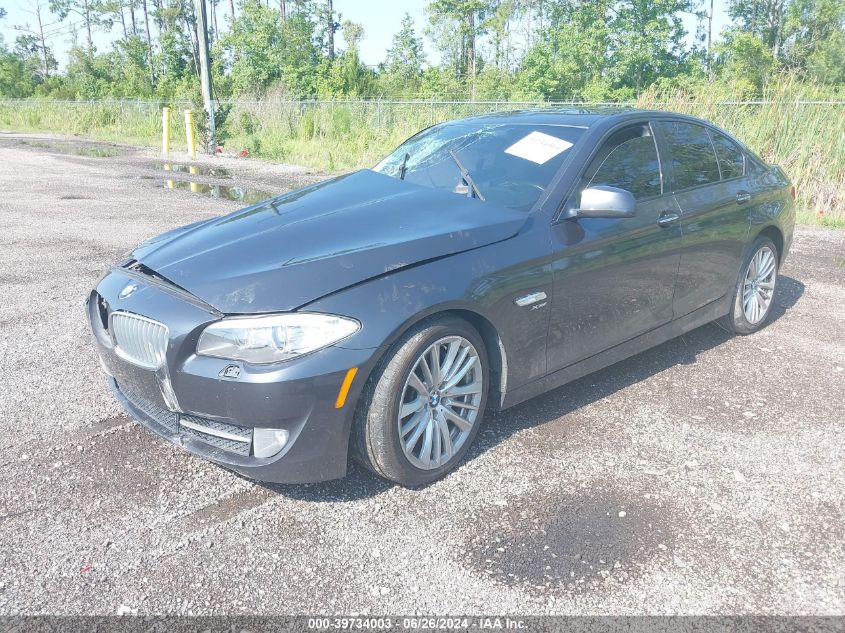 2011 BMW 550 Xi VIN: WBAFU9C57BC785657 Lot: 39734003