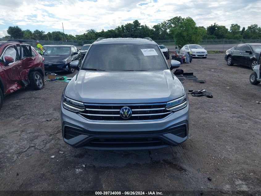 2024 Volkswagen Tiguan S VIN: 3VVRB7AX1RM083665 Lot: 39734008