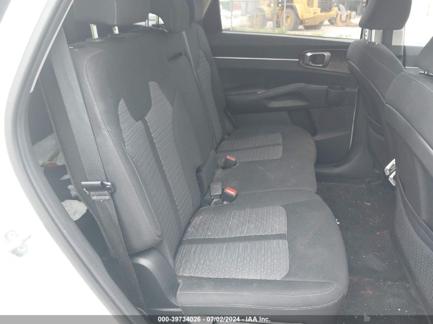 2022 Kia Sorento Lx VIN: 5XYRG4LC4NG138299 Lot: 39734026