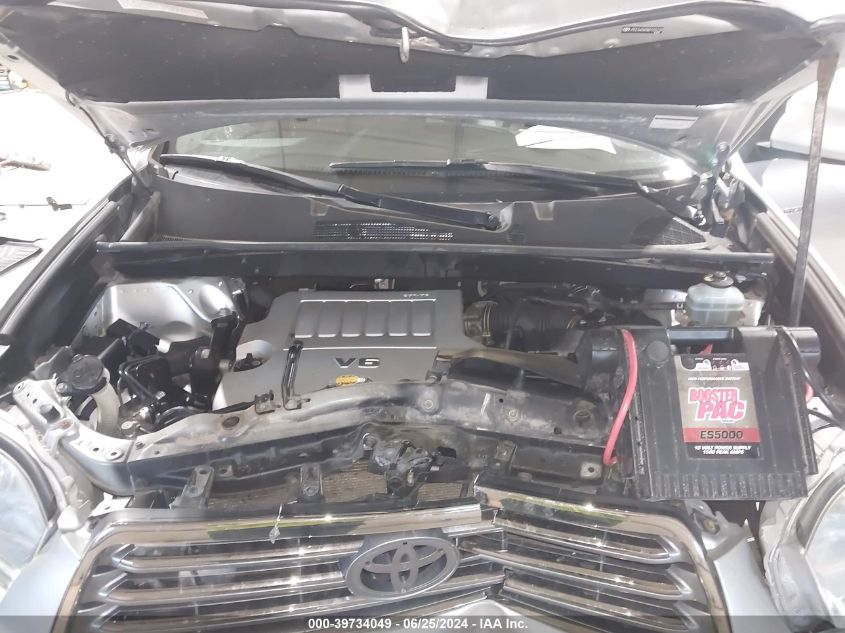 2008 Toyota Highlander Sport VIN: JTEES43A982105739 Lot: 39734049