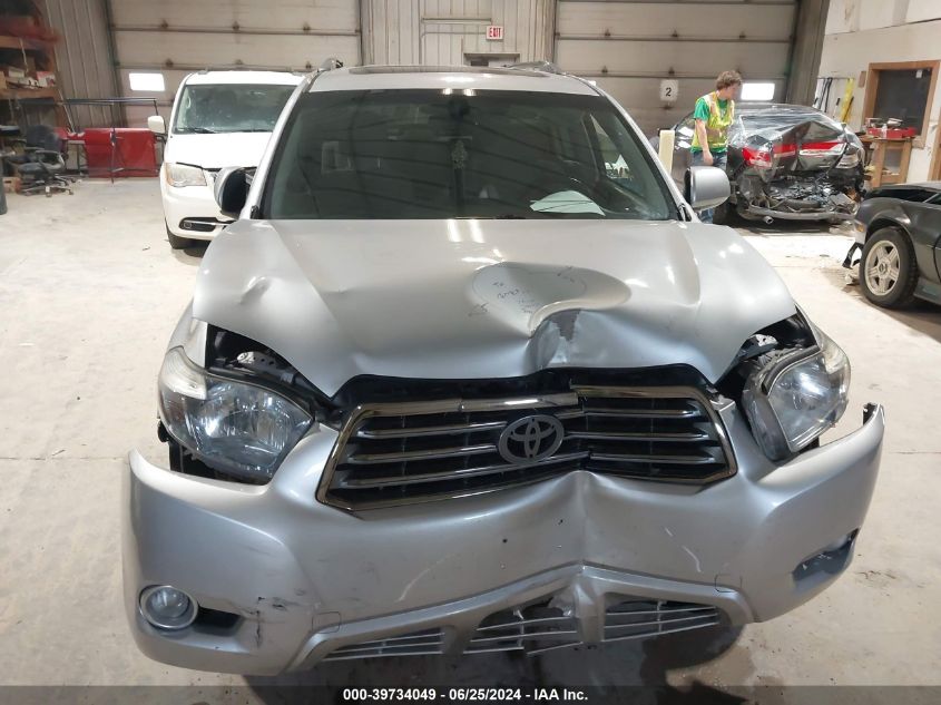 2008 Toyota Highlander Sport VIN: JTEES43A982105739 Lot: 39734049