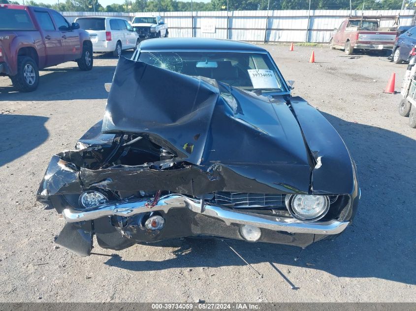 1969 Chevrolet Camaro VIN: 124379N690550 Lot: 39734059