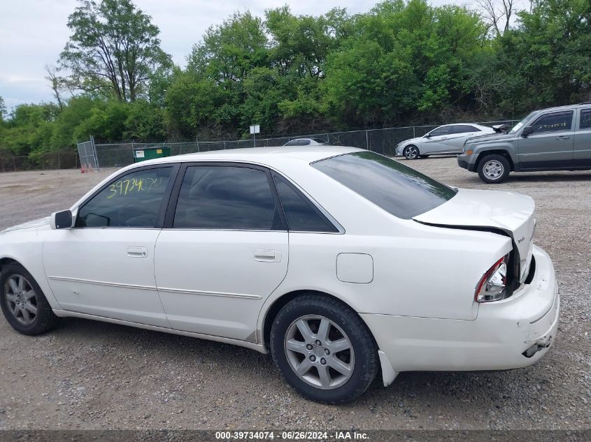 2001 Toyota Avalon Xls VIN: 4T1BF28B41U123850 Lot: 39734074