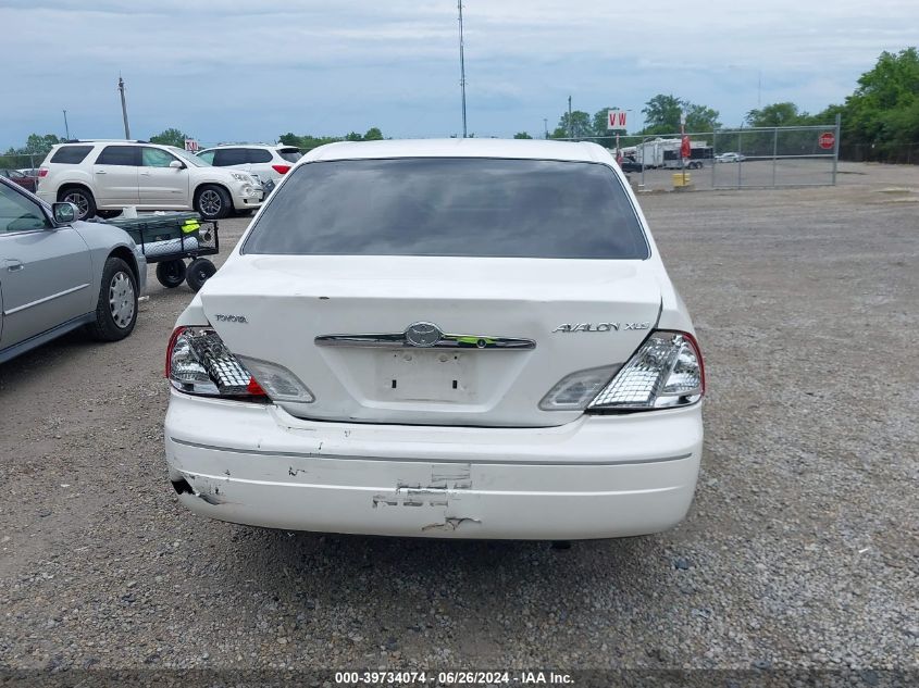 2001 Toyota Avalon Xls VIN: 4T1BF28B41U123850 Lot: 39734074