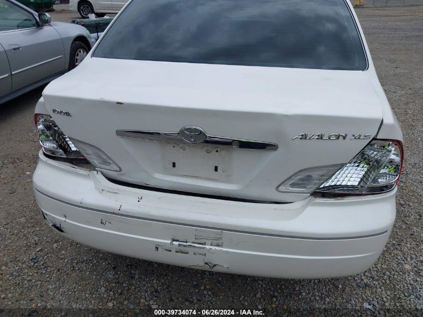 2001 Toyota Avalon Xls VIN: 4T1BF28B41U123850 Lot: 39734074