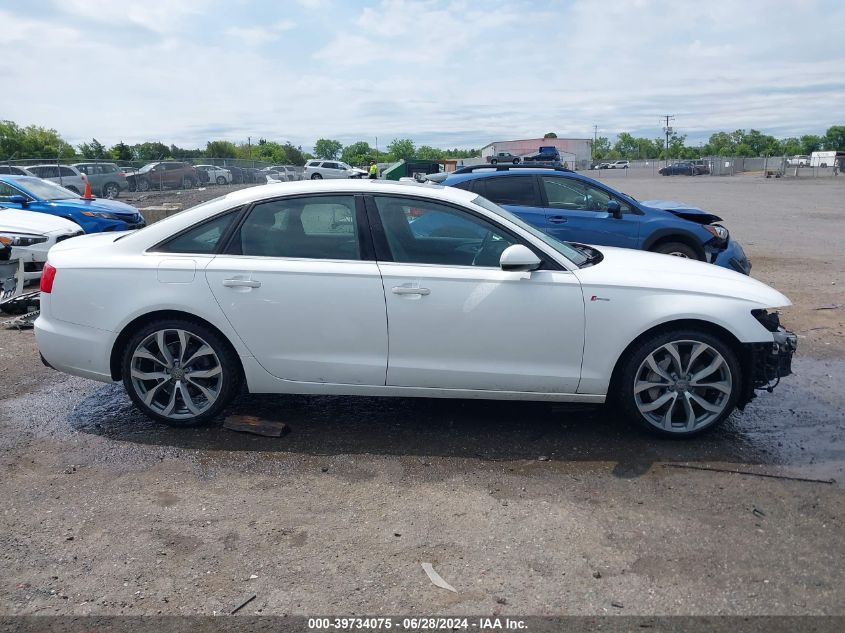 2013 Audi A6 3.0T Premium VIN: WAUGGAFC0DN021566 Lot: 39734075