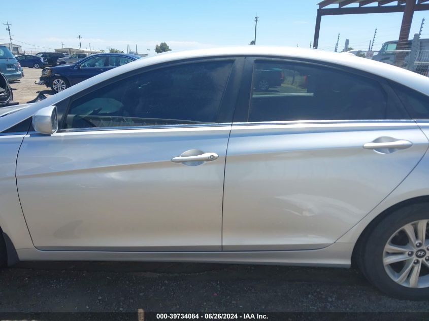 2013 Hyundai Sonata Gls VIN: 5NPEB4AC5DH693950 Lot: 39734084