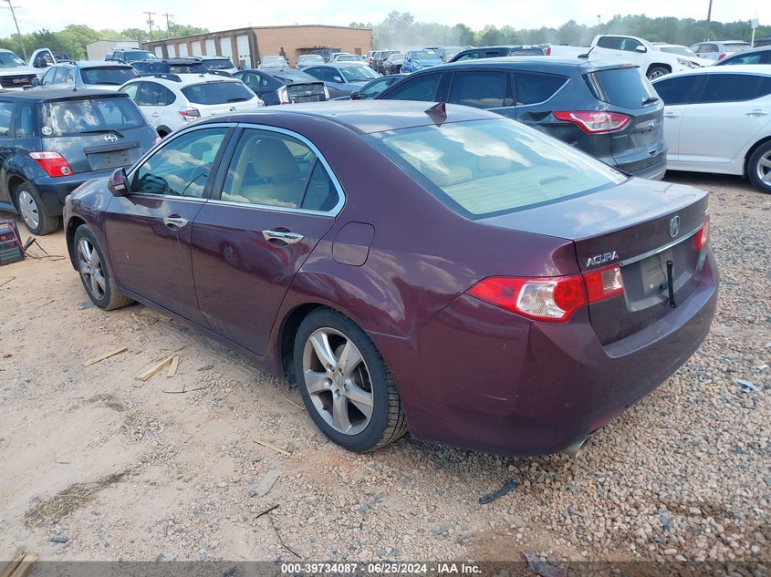 2012 Acura Tsx VIN: JH4CU2F48CC017637 Lot: 39734087