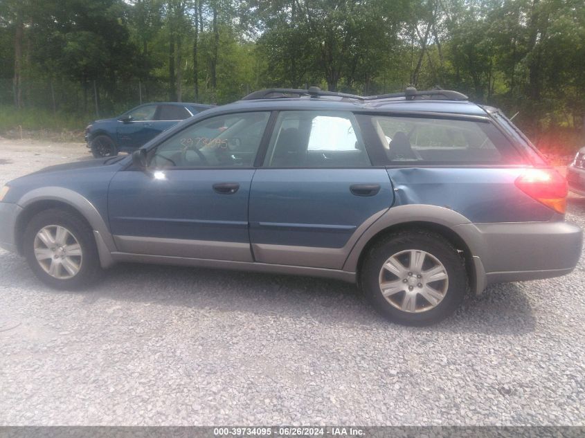 2005 Subaru Outback 2.5I VIN: 4S4BP61C857338529 Lot: 39734095