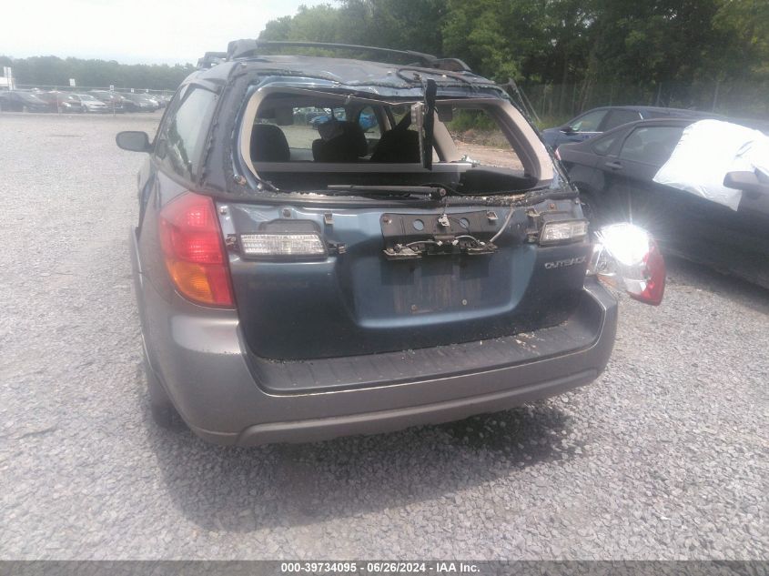 2005 Subaru Outback 2.5I VIN: 4S4BP61C857338529 Lot: 39734095