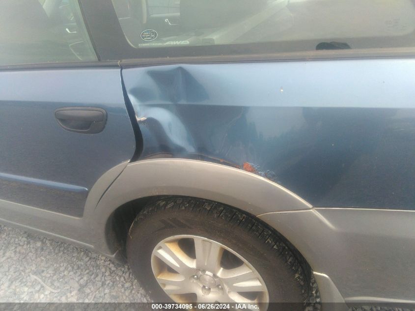 2005 Subaru Outback 2.5I VIN: 4S4BP61C857338529 Lot: 39734095