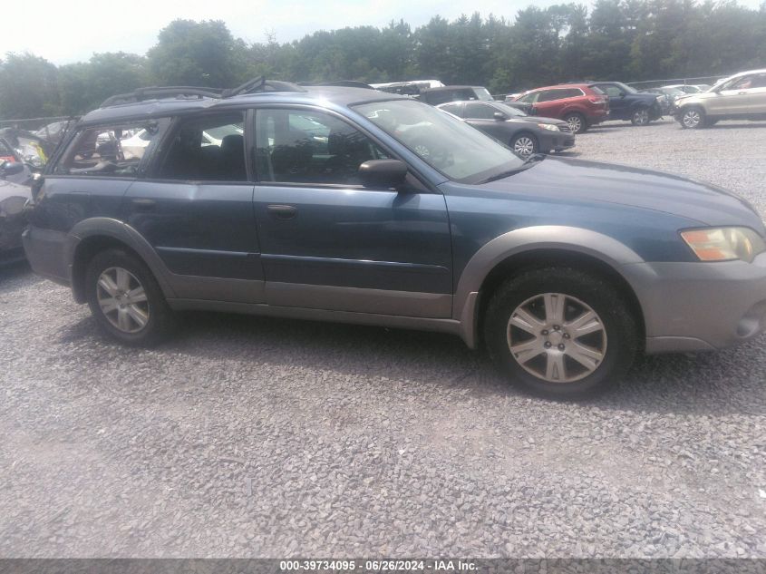2005 Subaru Outback 2.5I VIN: 4S4BP61C857338529 Lot: 39734095