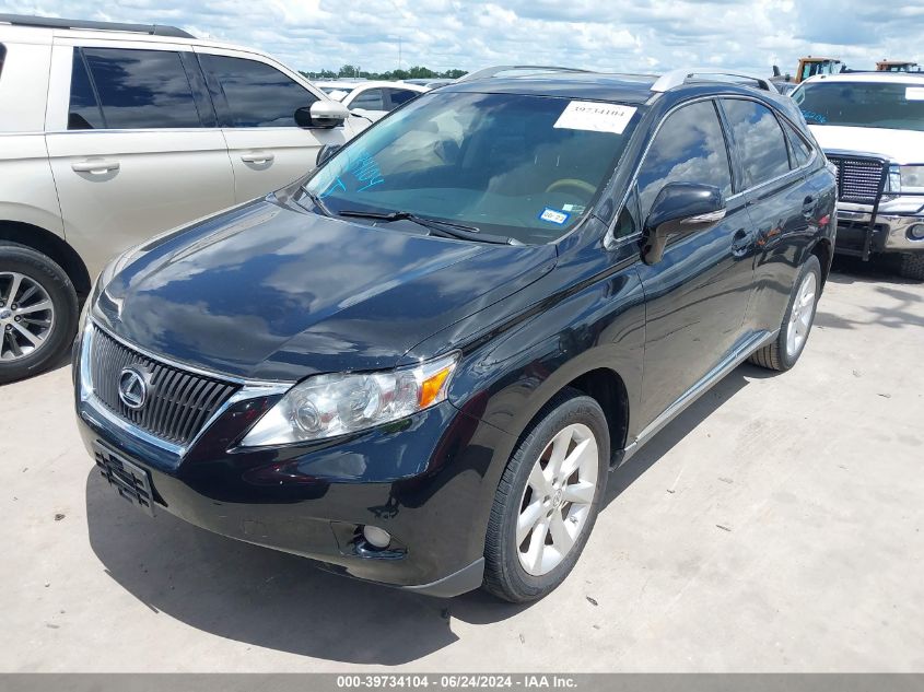 2010 Lexus Rx 350 VIN: 2T2ZK1BA3AC024633 Lot: 39734104