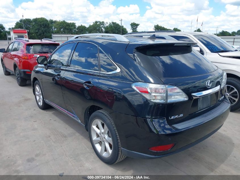 2010 Lexus Rx 350 VIN: 2T2ZK1BA3AC024633 Lot: 39734104