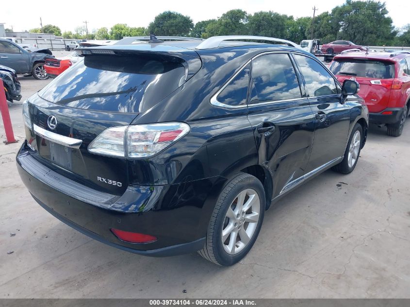 2010 Lexus Rx 350 VIN: 2T2ZK1BA3AC024633 Lot: 39734104