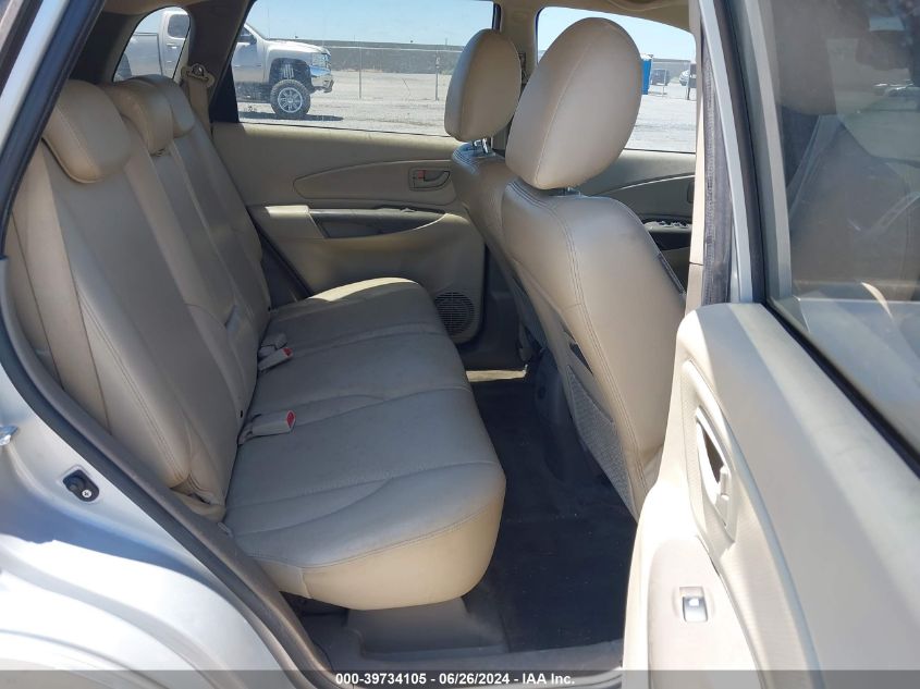 2008 Hyundai Tucson Limited V6/Se VIN: KM8JN12D78U897961 Lot: 39734105