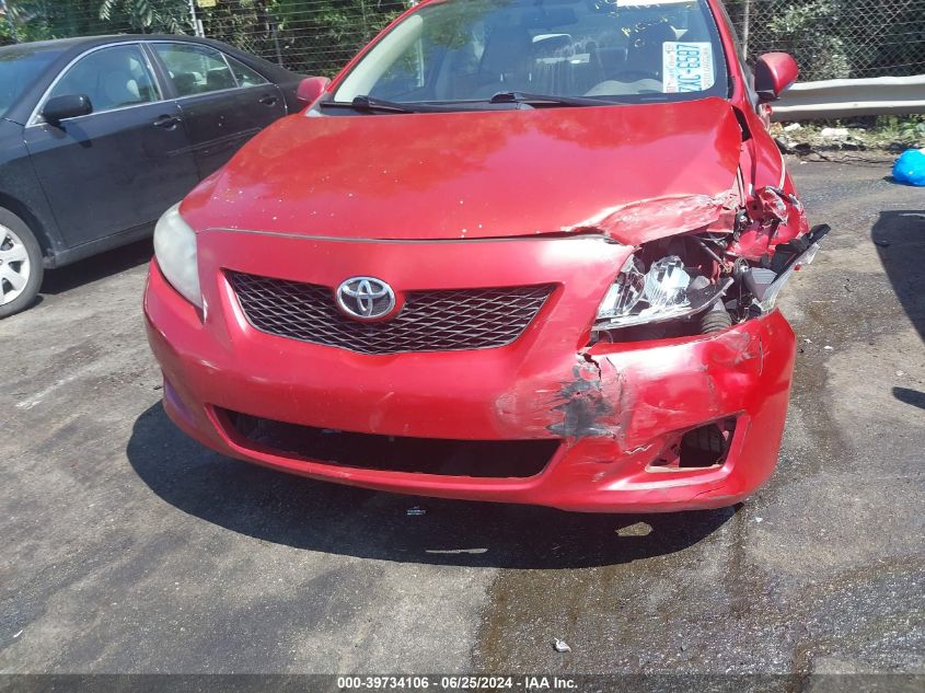 2010 Toyota Corolla Le VIN: 1NXBU4EE2AZ278171 Lot: 39734106