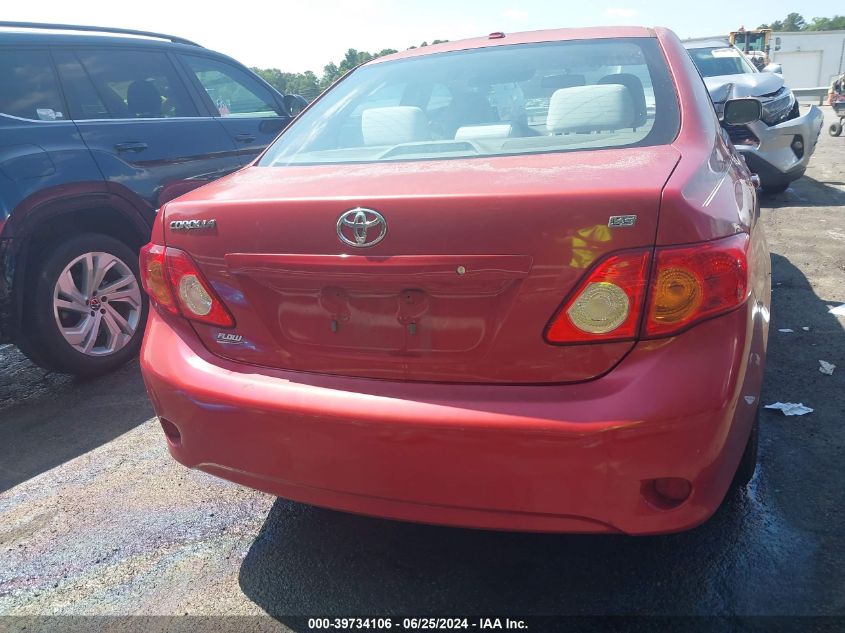 2010 Toyota Corolla Le VIN: 1NXBU4EE2AZ278171 Lot: 39734106