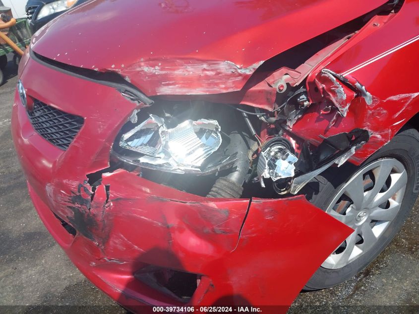 2010 Toyota Corolla Le VIN: 1NXBU4EE2AZ278171 Lot: 39734106