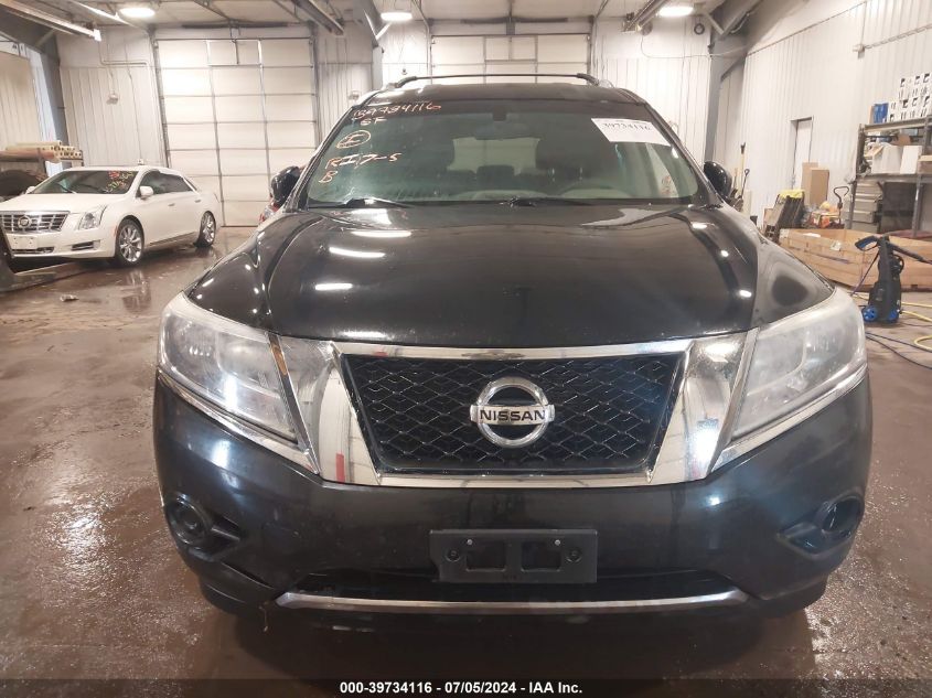 2016 Nissan Pathfinder S VIN: 5N1AR2MM1GC664833 Lot: 39734116