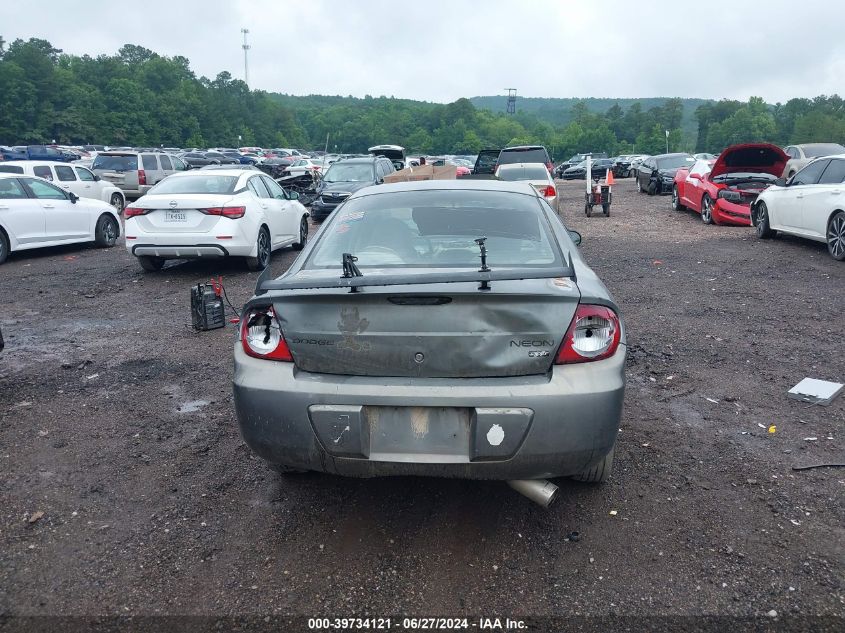 2005 Dodge Neon Sxt VIN: 1B3ES56CX5D280025 Lot: 39734121