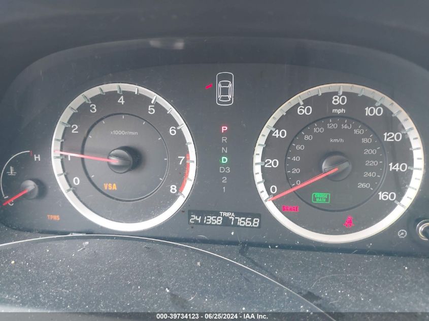 2009 Honda Accord 2.4 Lx-P VIN: 1HGCP26489A048692 Lot: 39734123