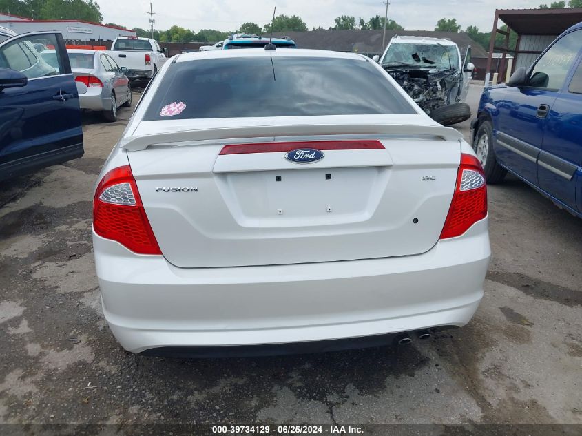 2011 Ford Fusion Se VIN: 3FAHP0HA8BR194393 Lot: 39734129
