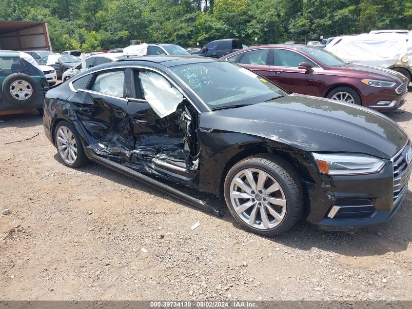 2018 Audi A5 2.0T Premium VIN: WAUANCF53JA103948 Lot: 39734130